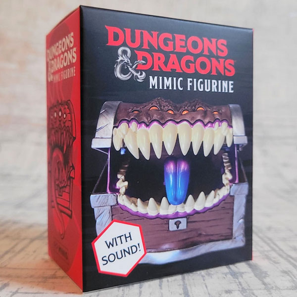 Running Press Dungeons and Dragons Mimic Figure with Sound